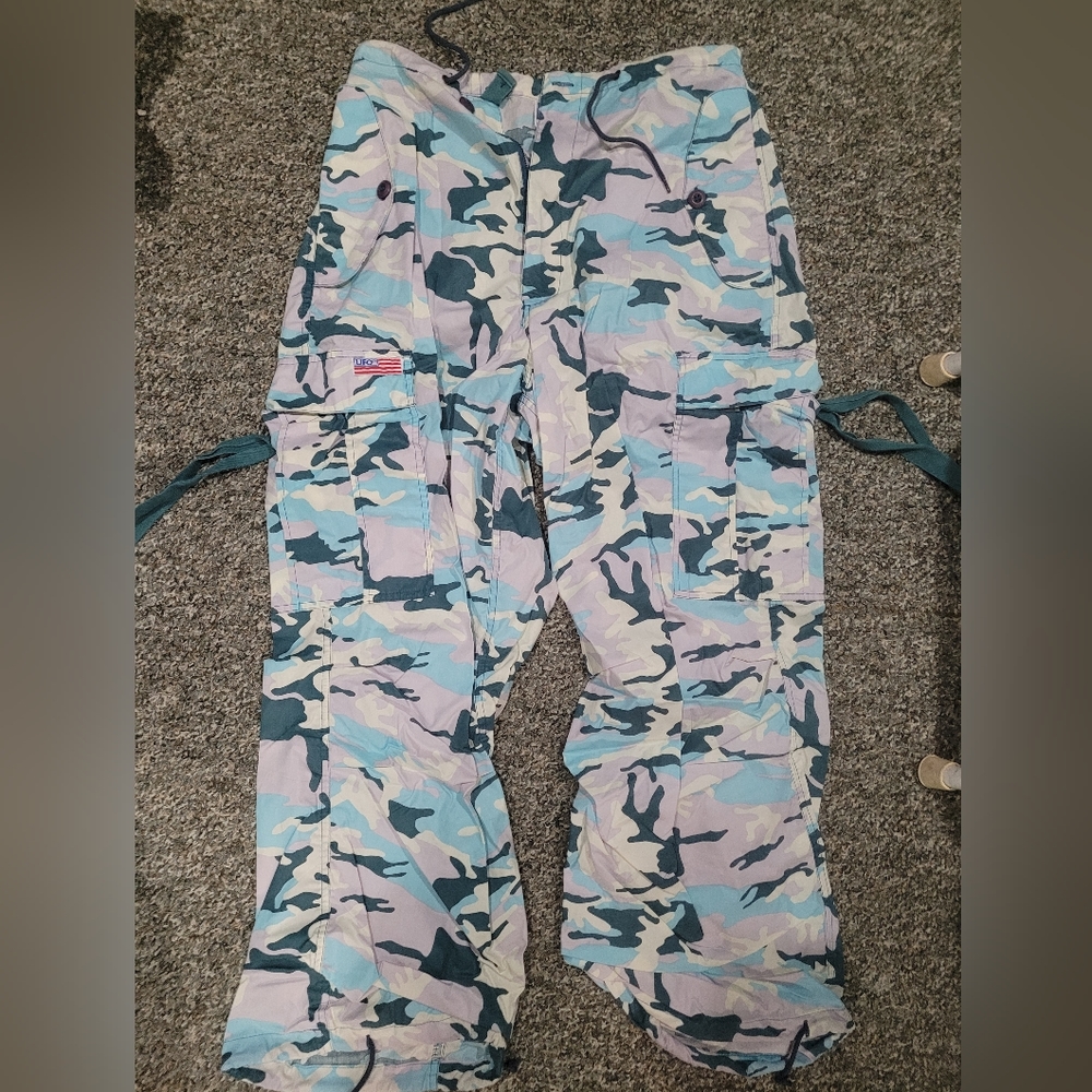 1990 Y2K Rave Pants - JNCO Caffeine Buggirl GaitLA UFO